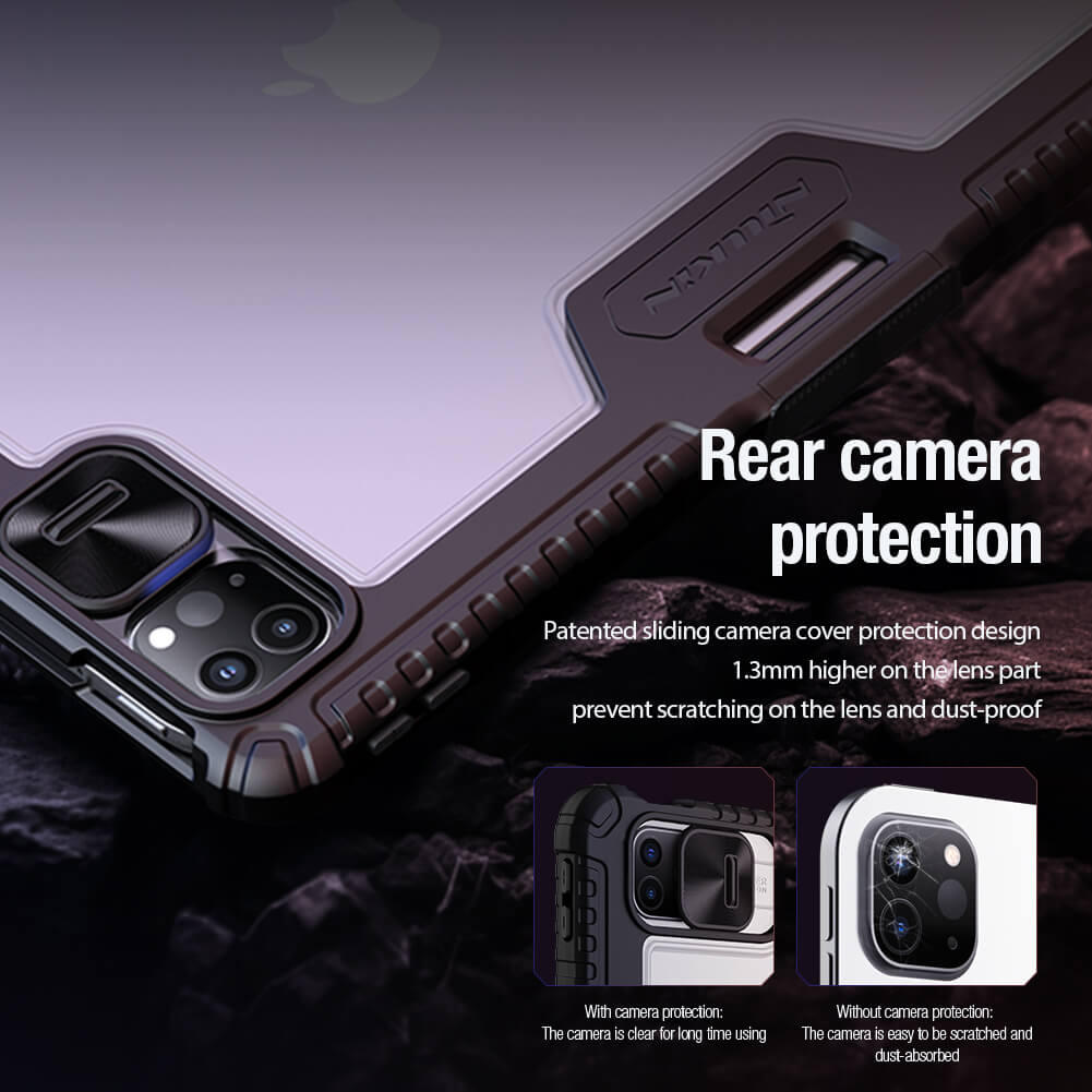 Nillkin Bumper Leather Cover Case Multi-angle Folding Style For & iPad Pro 13 (2025) iPad Air 13 (2025) & iPad Pro 13 (2024)