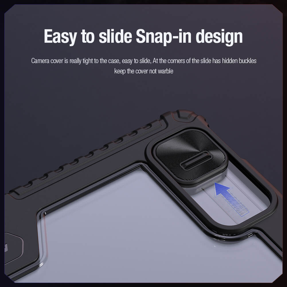 Nillkin Bumper Leather Cover Case Multi-angle Folding Style For & iPad Pro 13 (2025) iPad Air 13 (2025) & iPad Pro 13 (2024)