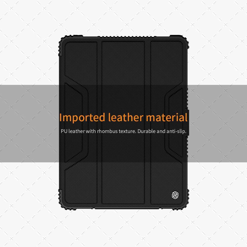 Nillkin Bumper Leather cover case for Apple iPad 10.2 (2019), iPad 10.2 (2020), iPad 10.2 (2021) - Three