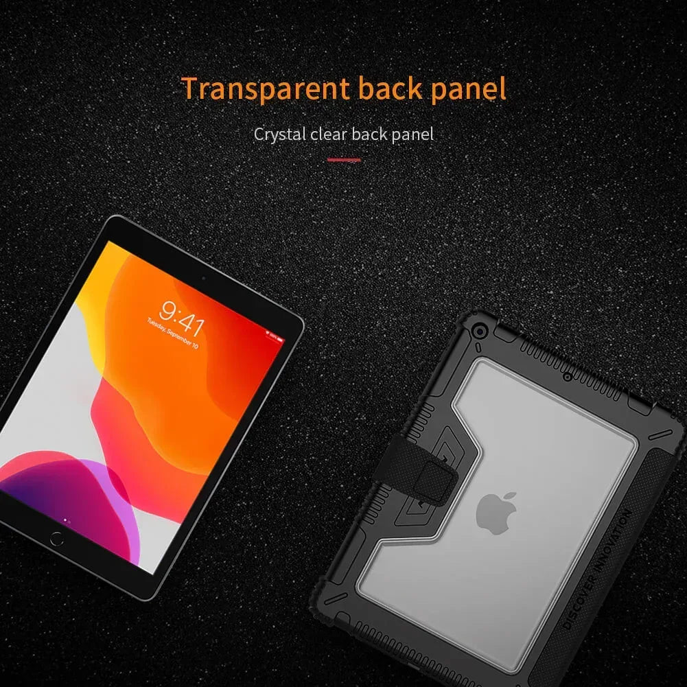 Nillkin Bumper Leather cover case for Apple iPad 10.2 (2019), iPad 10.2 (2020), iPad 10.2 (2021) - Three