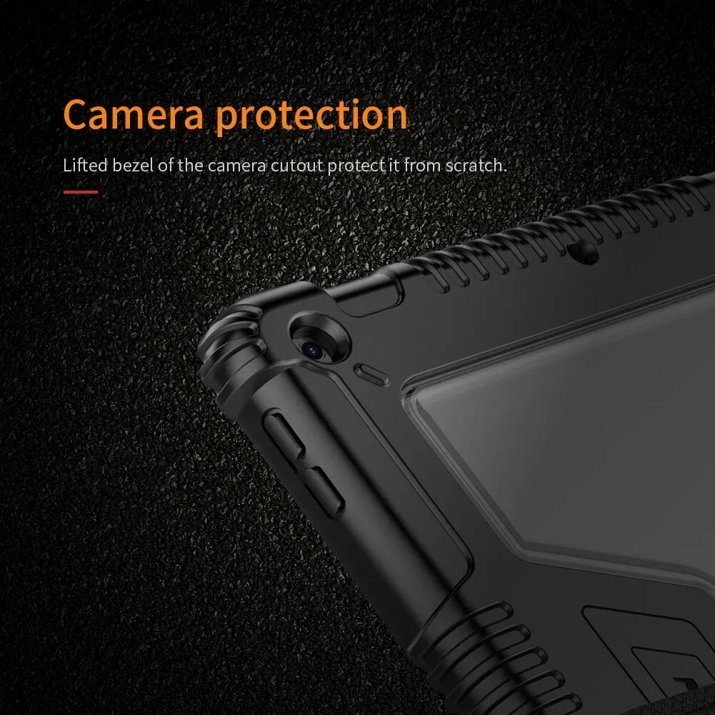 Nillkin Bumper Leather cover case for Apple iPad 10.2 (2019), iPad 10.2 (2020), iPad 10.2 (2021) - Three