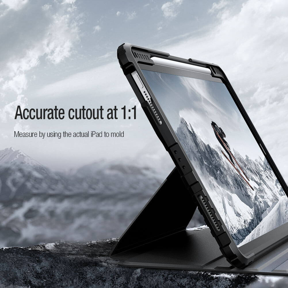 Nillkin Bumper SnapSafe Magnetic Case for Apple iPad 10.2 (2019), iPad 10.2 (2020), iPad 10.2 (2021)