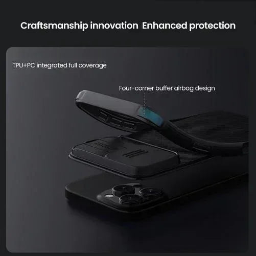 Nillkin CamShield Case iPhone 16 Pro Max - Three