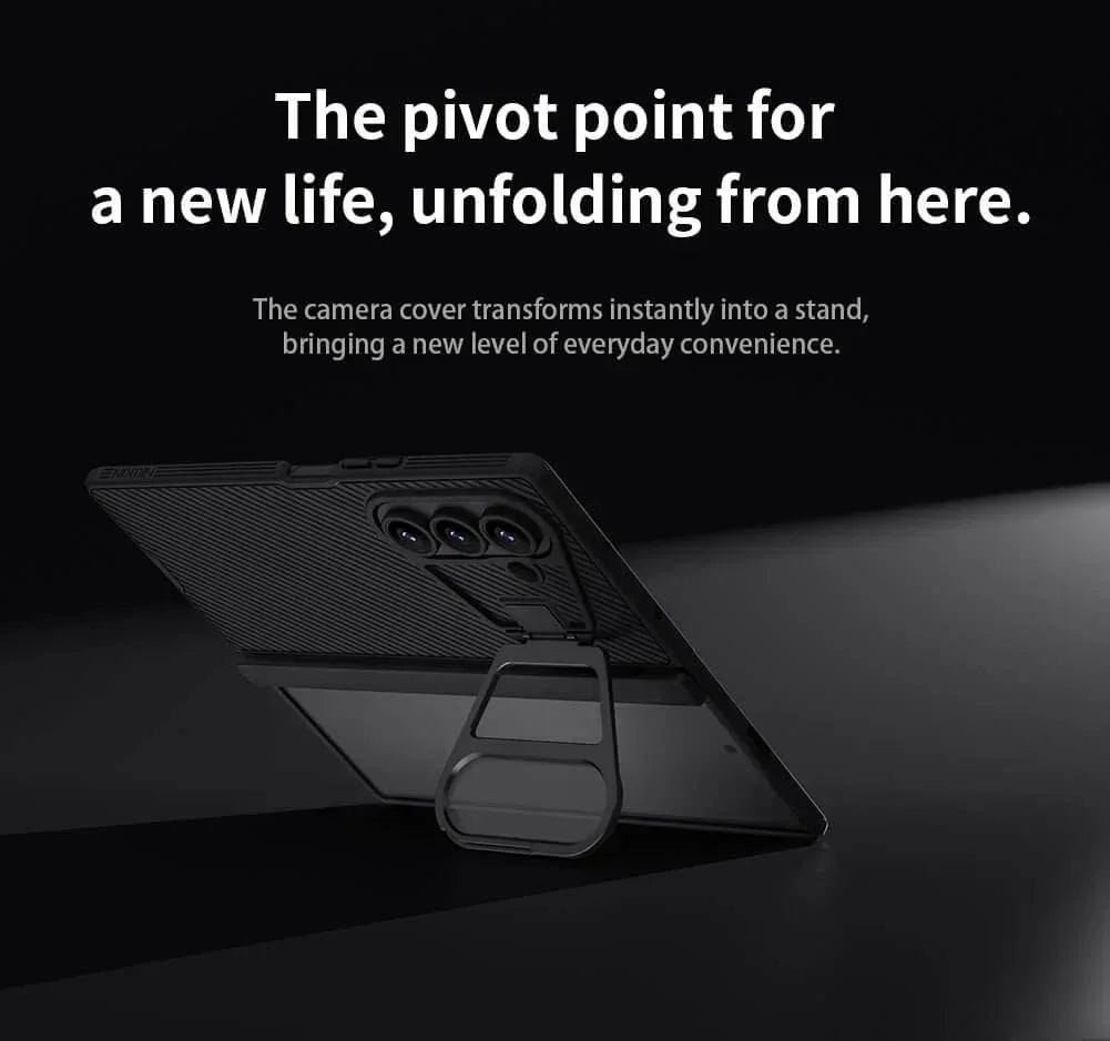 Nillkin Camshield Prop Magnetic Transparent Lens Case Samsung Z Fold 7 - Three