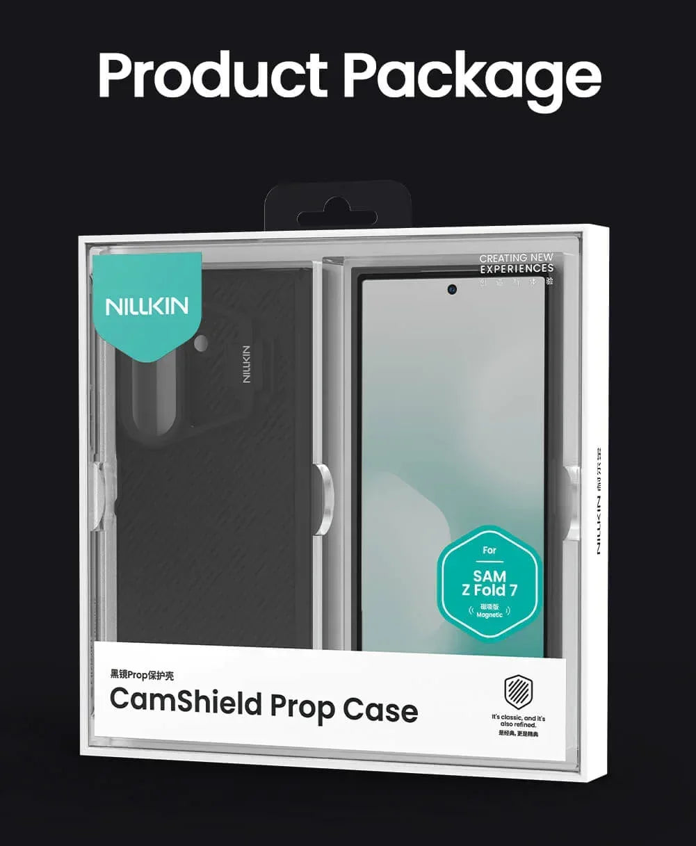 Nillkin Camshield Prop Magnetic Transparent Lens Case Samsung Z Fold 7 - Three