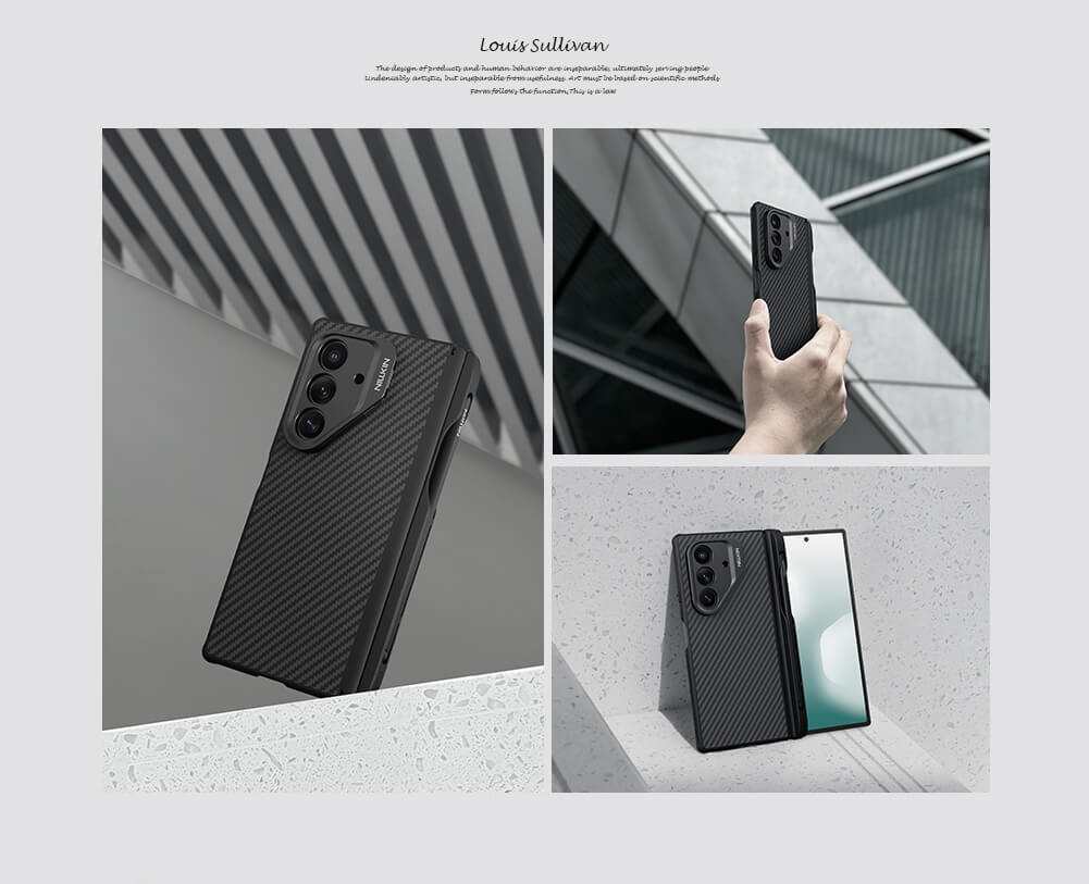 Nillkin CarboProp Magnetic MagSafe With Pen Case Samsung Z Fold 7