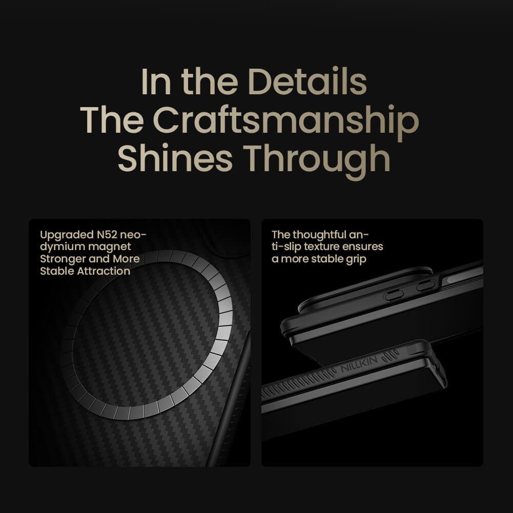 Nillkin CarboProp Magnetic MagSafe With Pen Case Samsung Z Fold 7