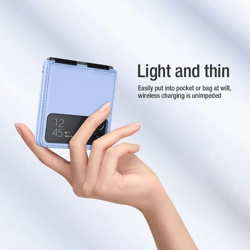 Nillkin Qin leather Case Samsung Z Flip 3 - Three