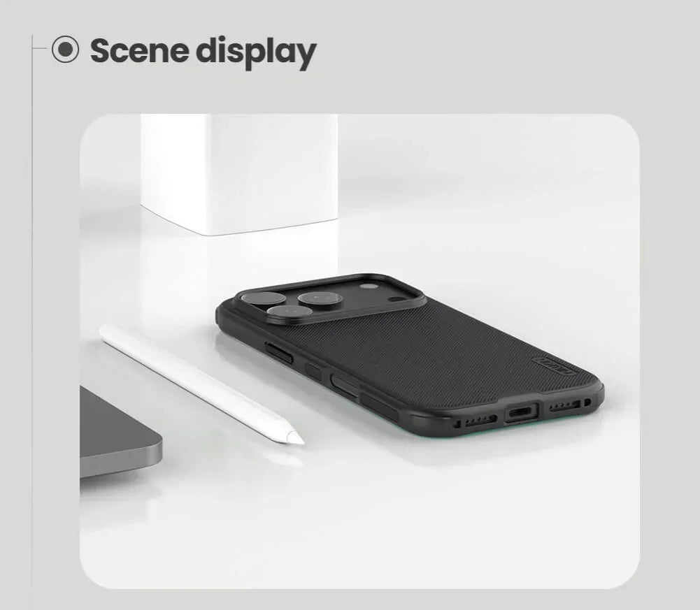 Nillkin Super Frosted Shield Pro Magsafe Case iPhone 17 Pro Max - Three