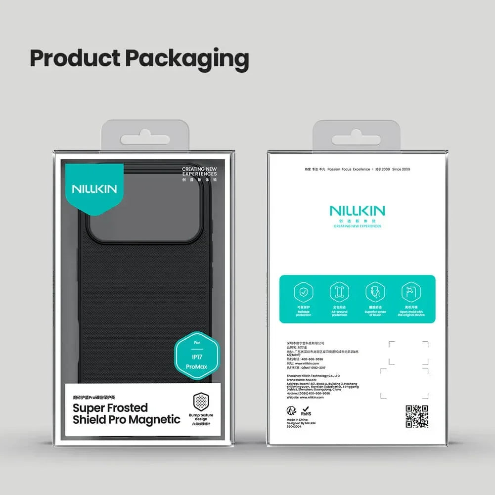 Nillkin Super Frosted Shield Pro Magsafe Case iPhone 17 Pro Max - Three