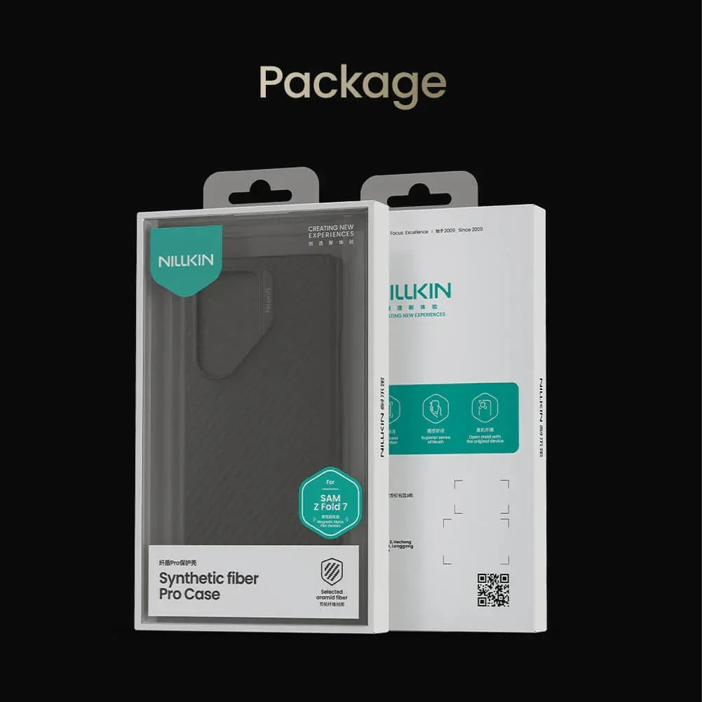 Nillkin Synthetic Fiber Pro Magnetic With Pen Case Samsung Z Fold 7 - Three