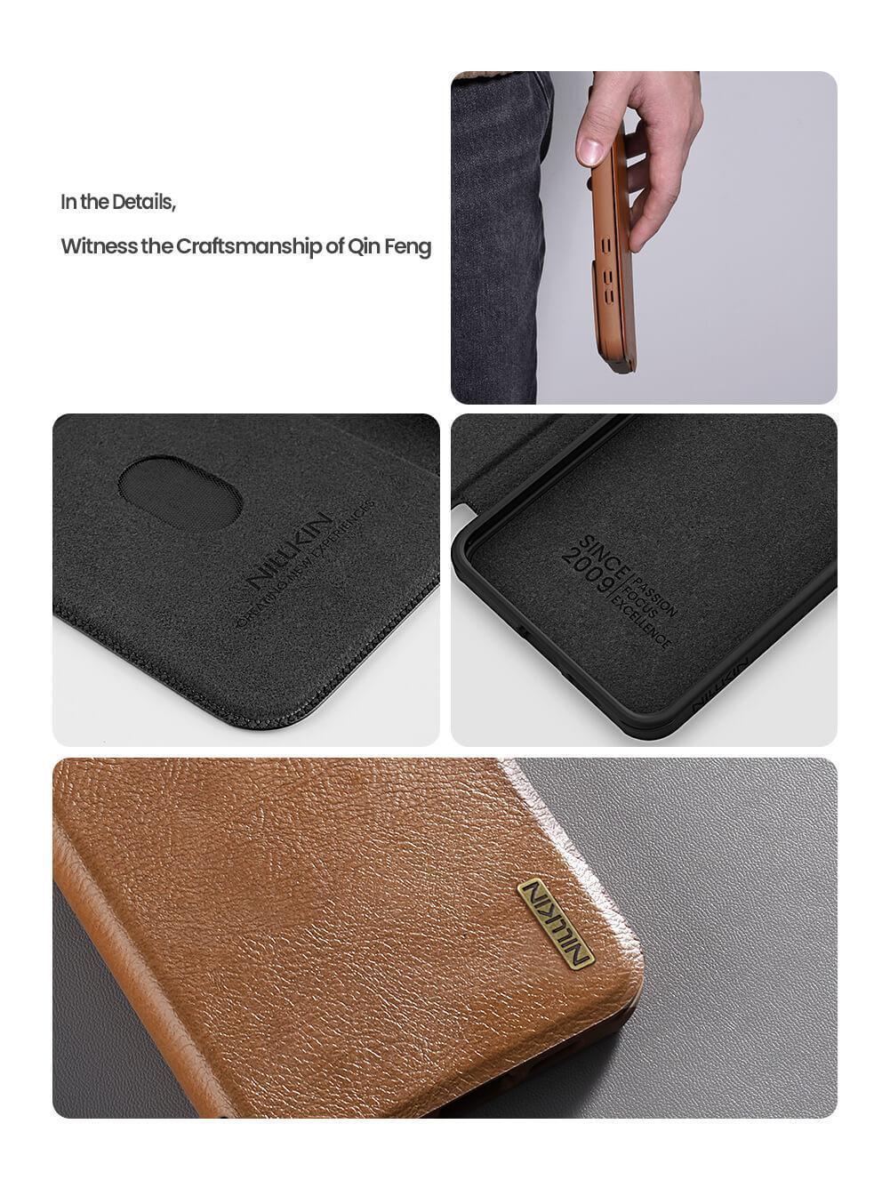 Nillkin Window Leather Wallet Case Samsung S25 Ultra - Three