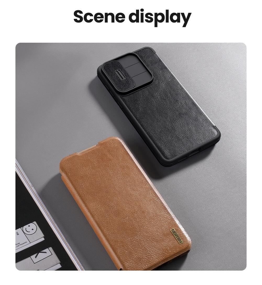 Nillkin Window Leather Wallet Case Samsung S25 Ultra - Three