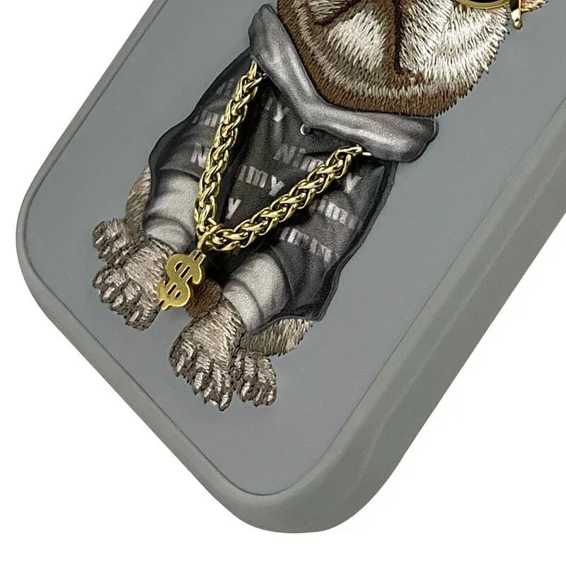 Nimmy 3D Chain Case iPhone 15 Pro Max - Three