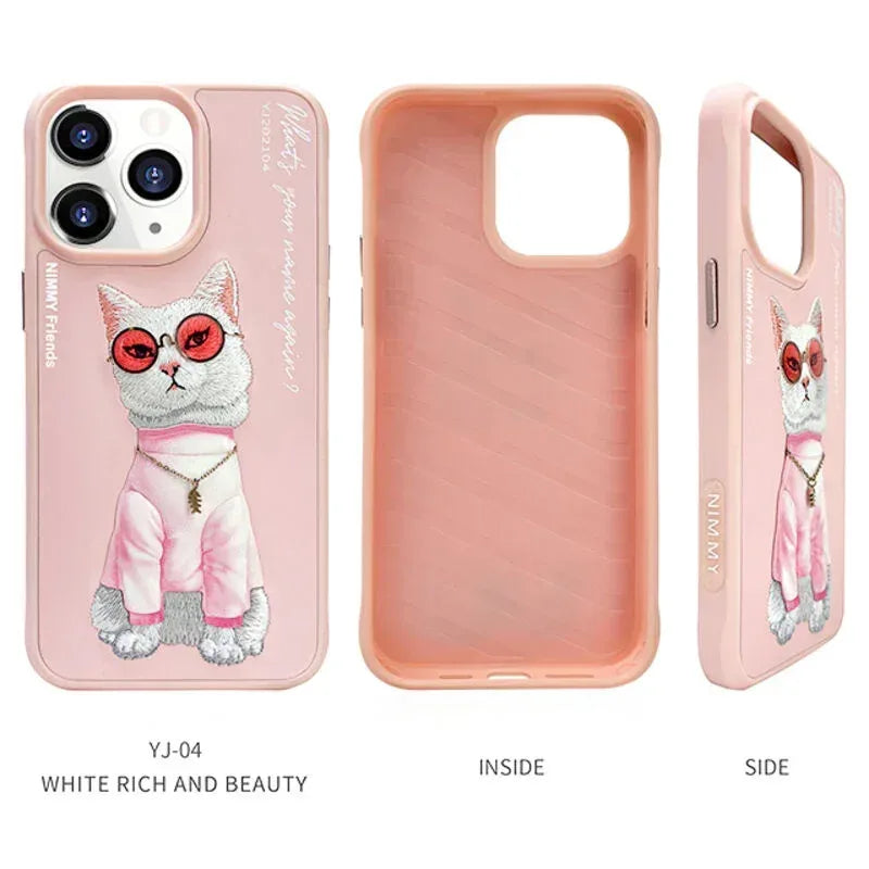 Nimmy 3D Chain Case iPhone 15 Pro Max - Three
