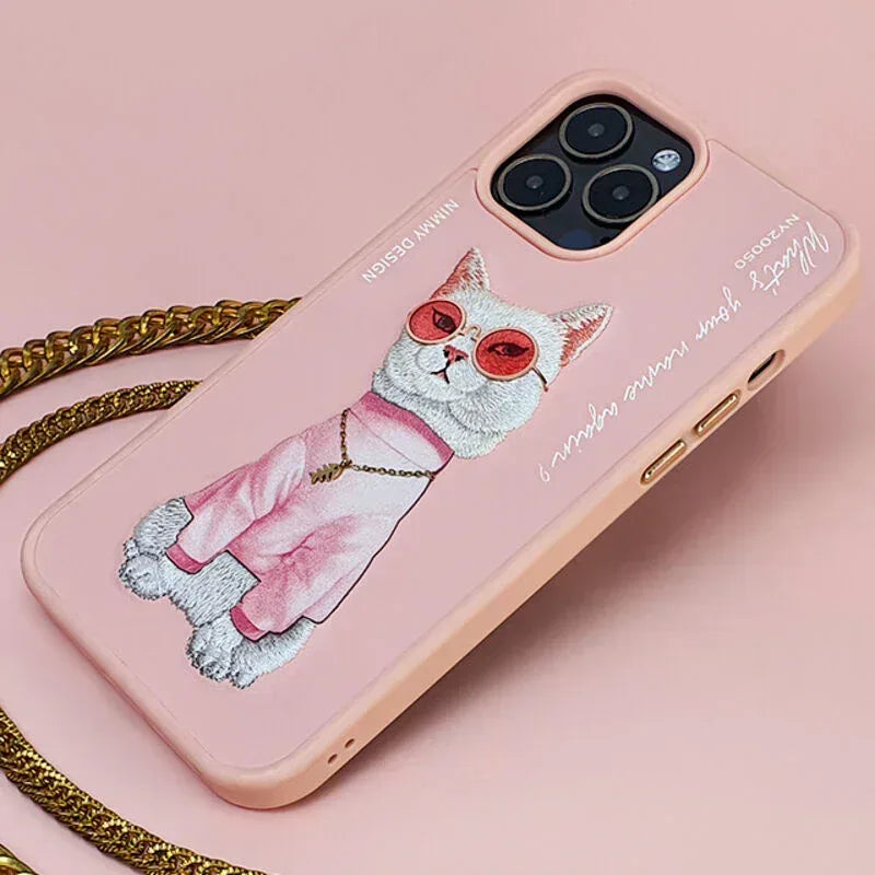 Nimmy 3D Chain Case iPhone 15 Pro Max - Three