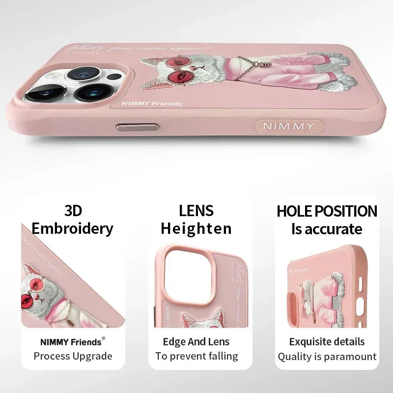 Nimmy 3D Chain Case iPhone 15 Pro Max - Three