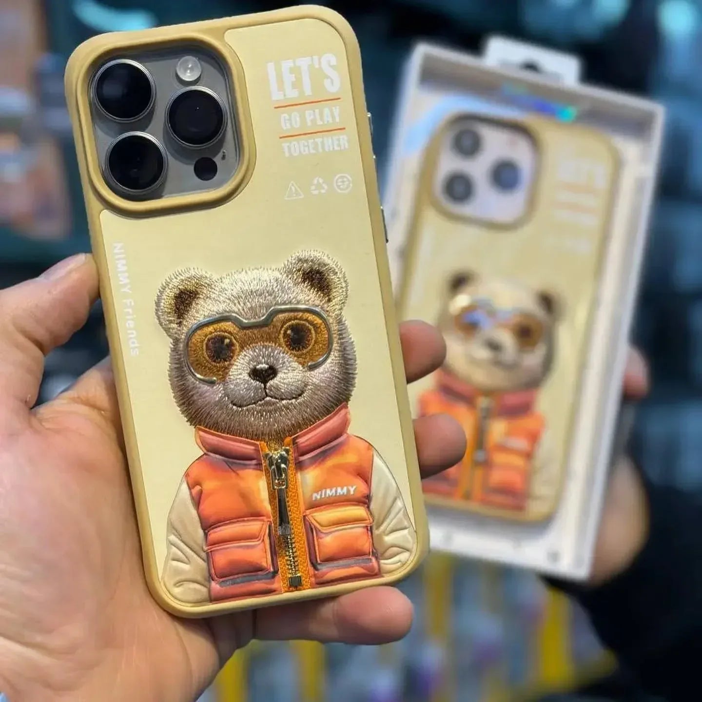 Nimmy 3D Jacket Case iPhone 16 Pro - Three