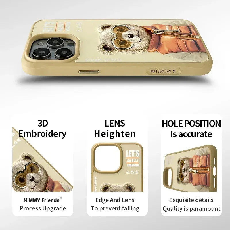 Nimmy 3D Jacket Case iPhone 15 Pro Max - Three
