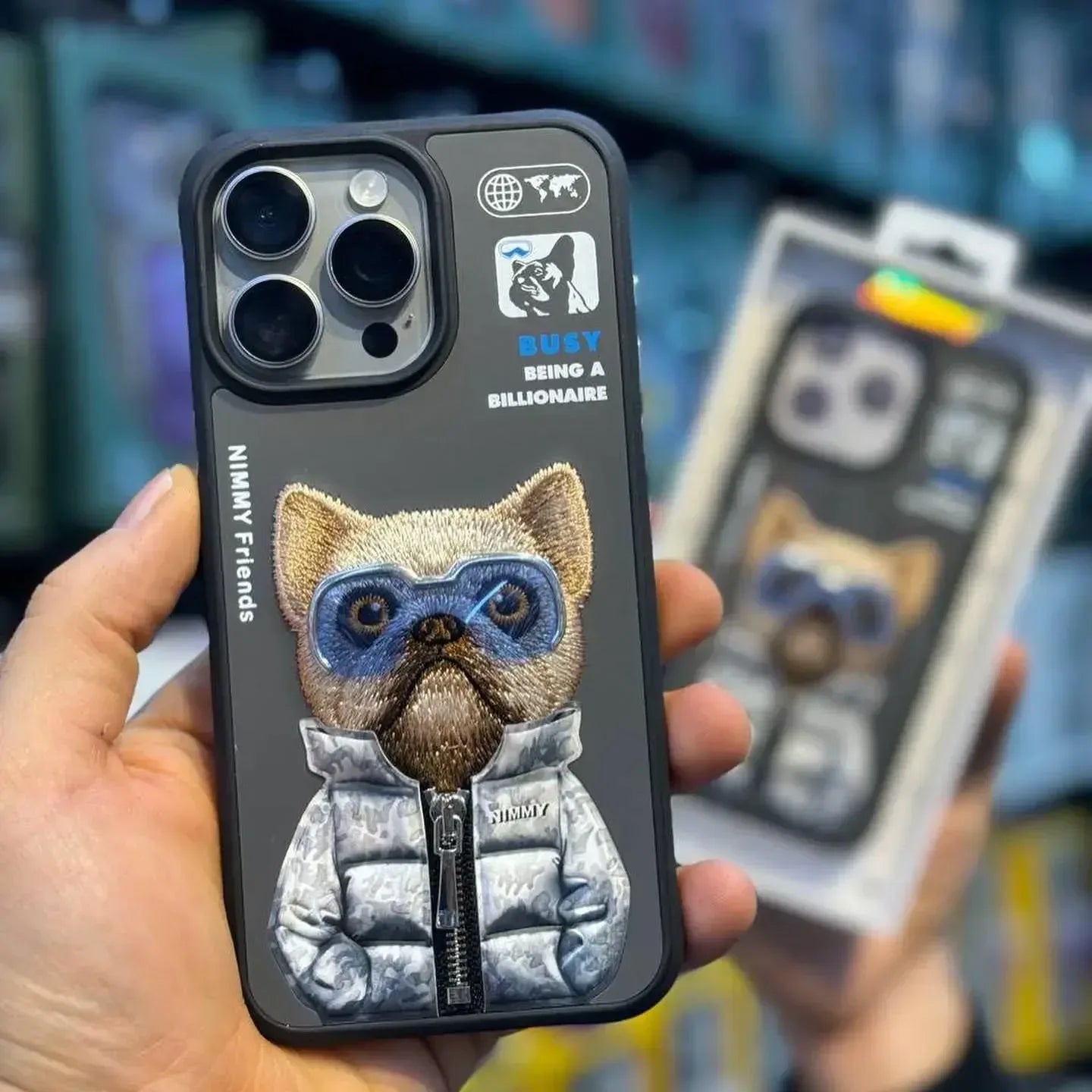 Nimmy 3D Jacket Case iPhone 15 Pro Max - Three