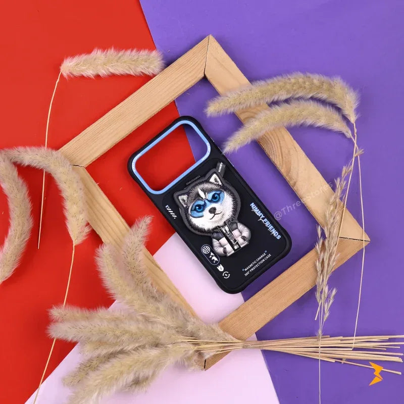 Nimmy 3D Jacket Stand Case iPhone 17 Pro Max - Three