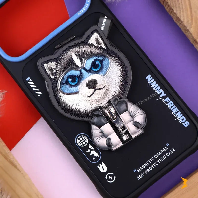 Nimmy 3D Jacket Stand Case iPhone 17 Pro Max - Three