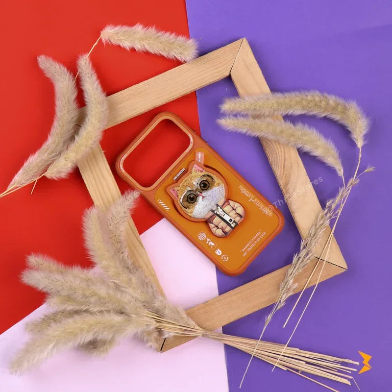 Nimmy 3D Jacket Stand Case iPhone 17 Pro Max - Three