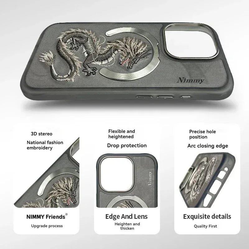 Nimmy Fantasy Animal Case iPhone 16 Pro Max - Three