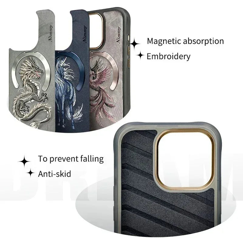 Nimmy Fantasy Animal Case iPhone 16 Pro Max - Three