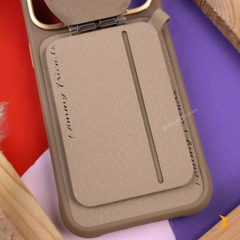 Nimmy Fashion Magsafe Wallet Stand Case iPhone 17 Pro Max - Three