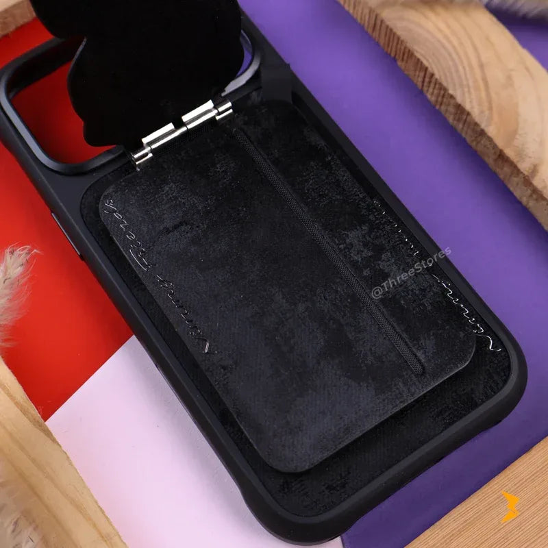 Nimmy Fashion Magsafe Wallet Stand Case iPhone 17 Pro Max - Three