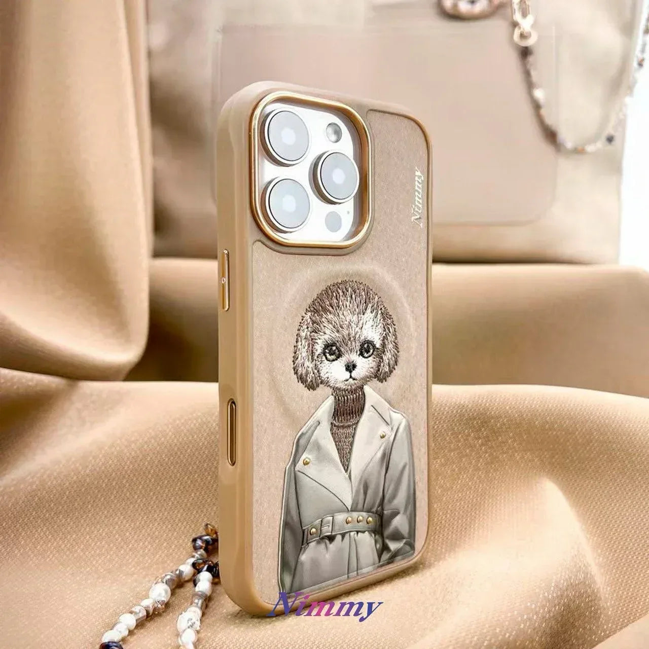 Nimmy Fashion Pets Case iPhone 16 Pro Max - Three