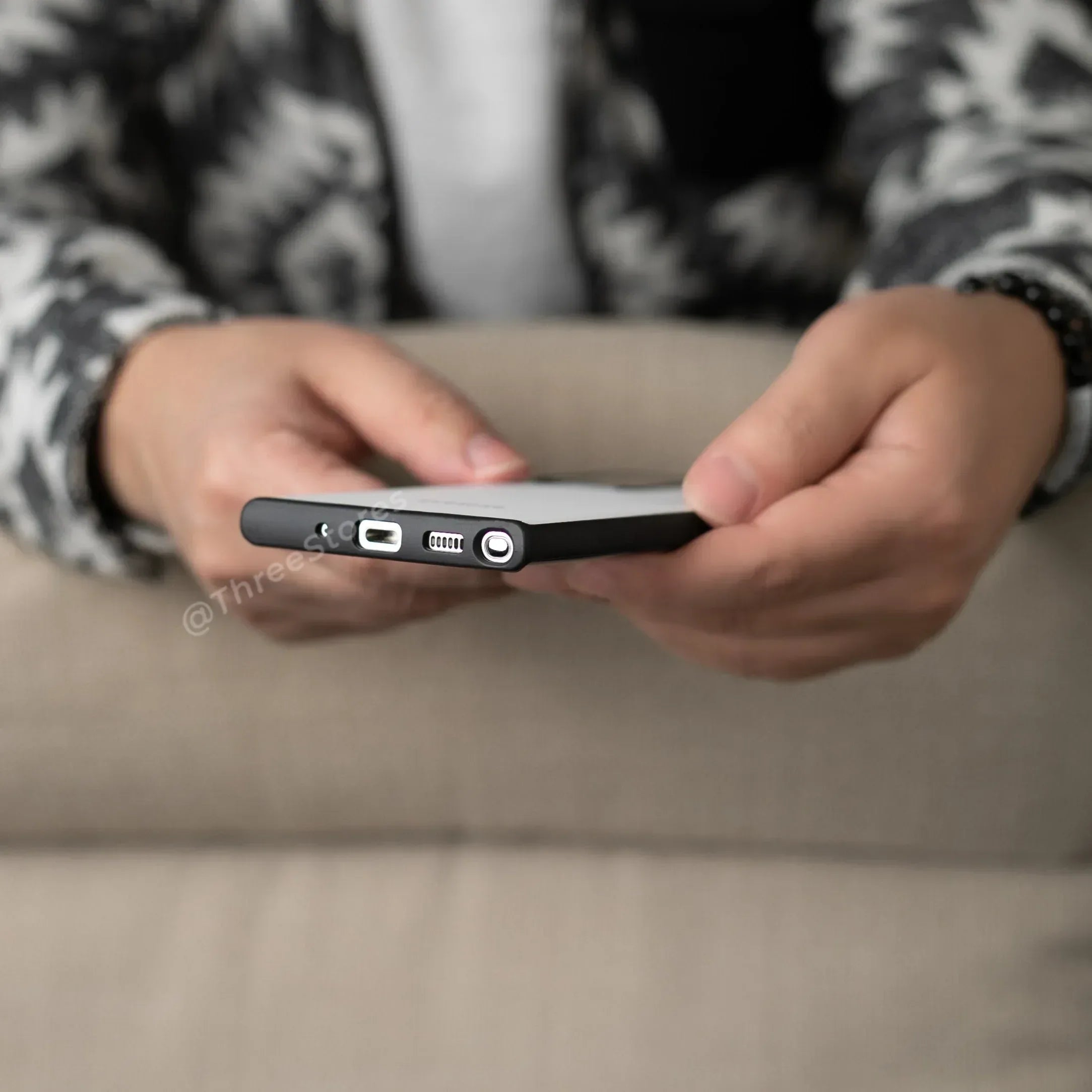 Slim Leather Camera Protection Case Samsung Note 20 Ultra - Three