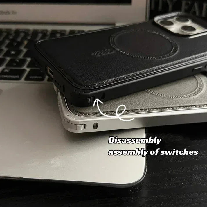 Nova Metal Frame Case iPhone 15 Pro Max - Three