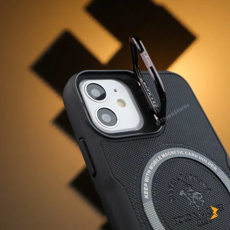 Noval Leather Stand Magsafe Case iPhone 11 - Three