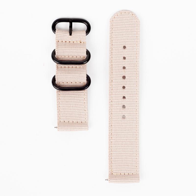 Nylon NATO Watch Band 22mm - Three