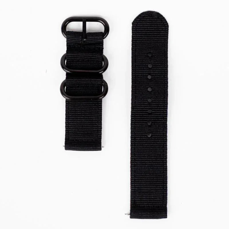 Nylon NATO Watch Band 22mm - Three