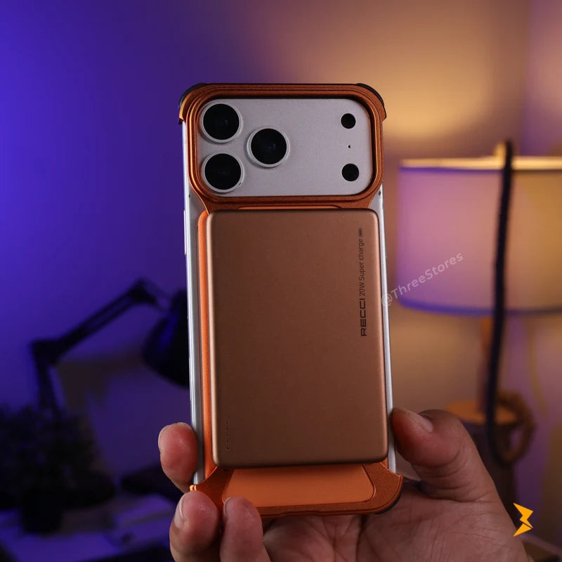 Oatsbasf Metal With Stand Case iPhone 17 Pro Max