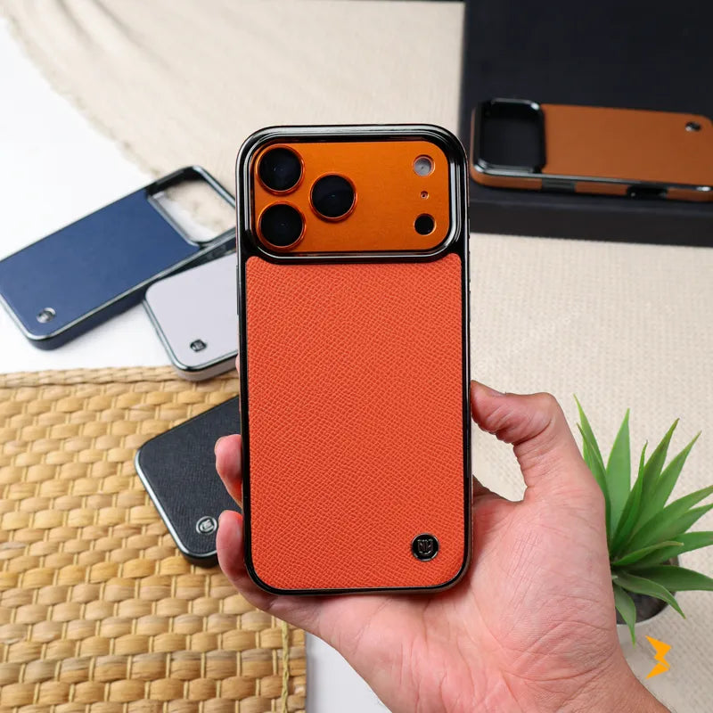 Obsidian Leather Case iPhone 17 Pro Max