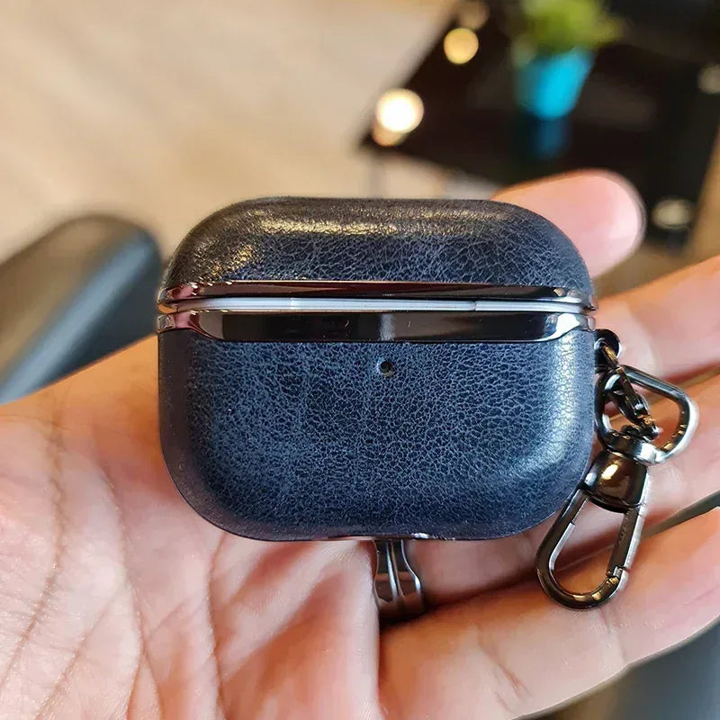 Onegif Classic Series Leather Case For Airpods Pro - Three