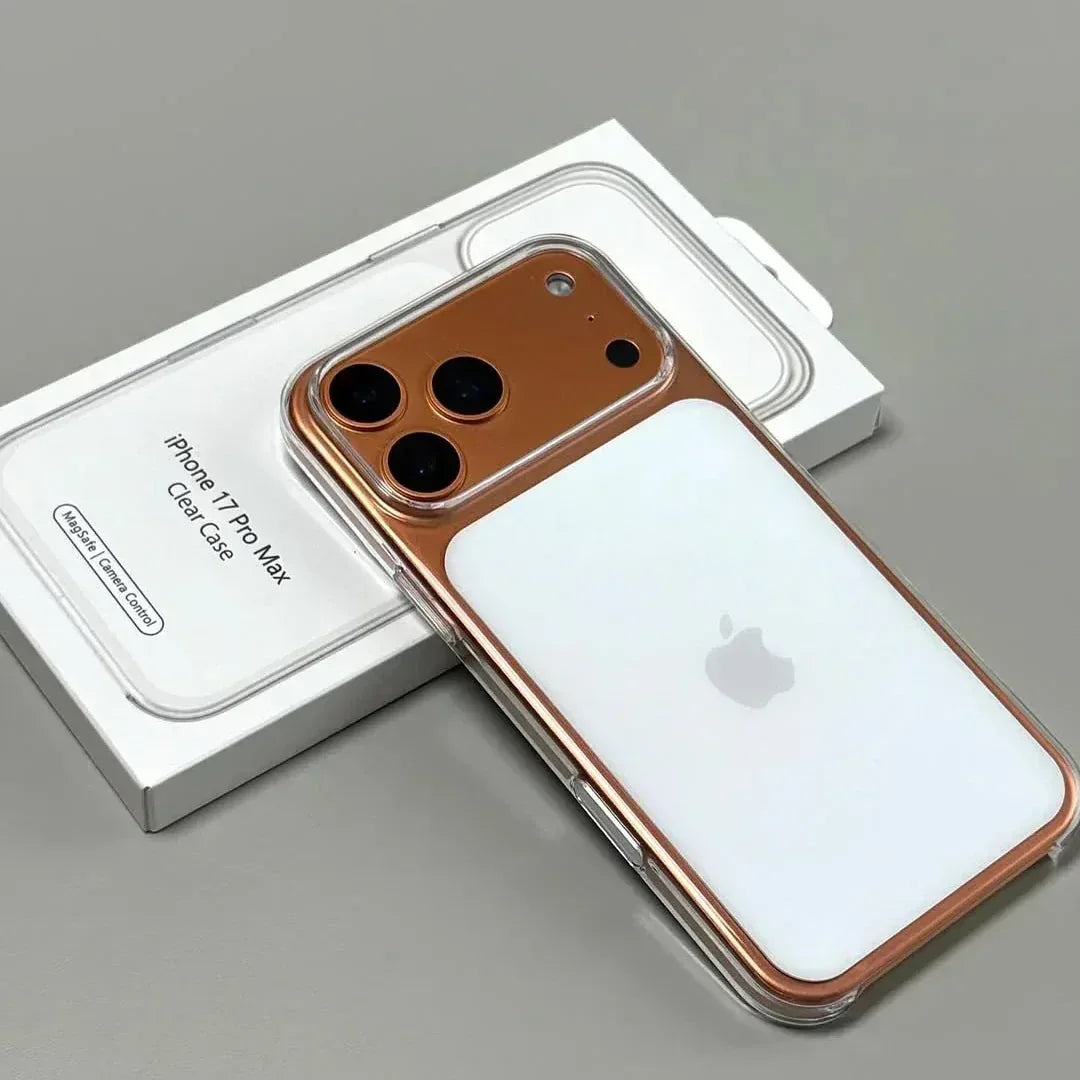 Original Apple Clear MagSafe Case iPhone 17 Pro - Three