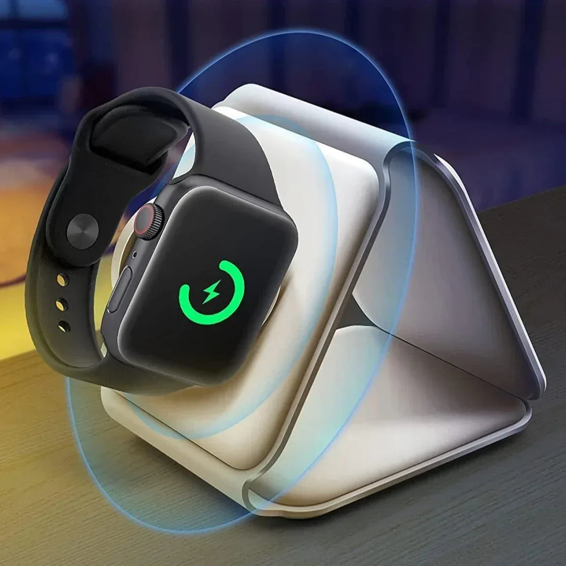 Padom 3 in 1 Wireless Charger Fast Wireless Charging Pad - Three