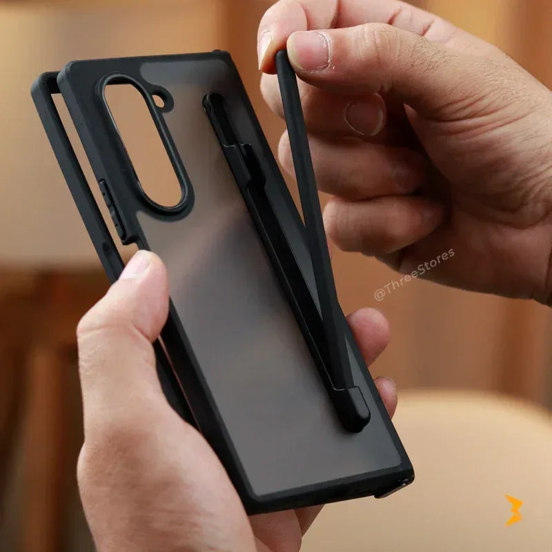 Pass Frosted S-Pen Case Samsung Z Fold 6 - Three