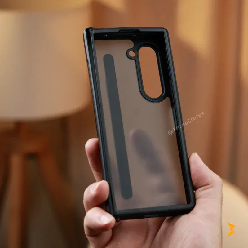 Pass Frosted S-Pen Case Samsung Z Fold 6 - Three
