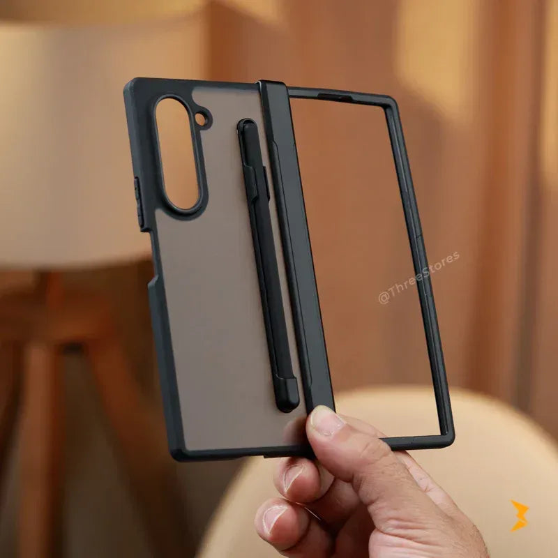 Pass Frosted S-Pen Case Samsung Z Fold 6 - Three