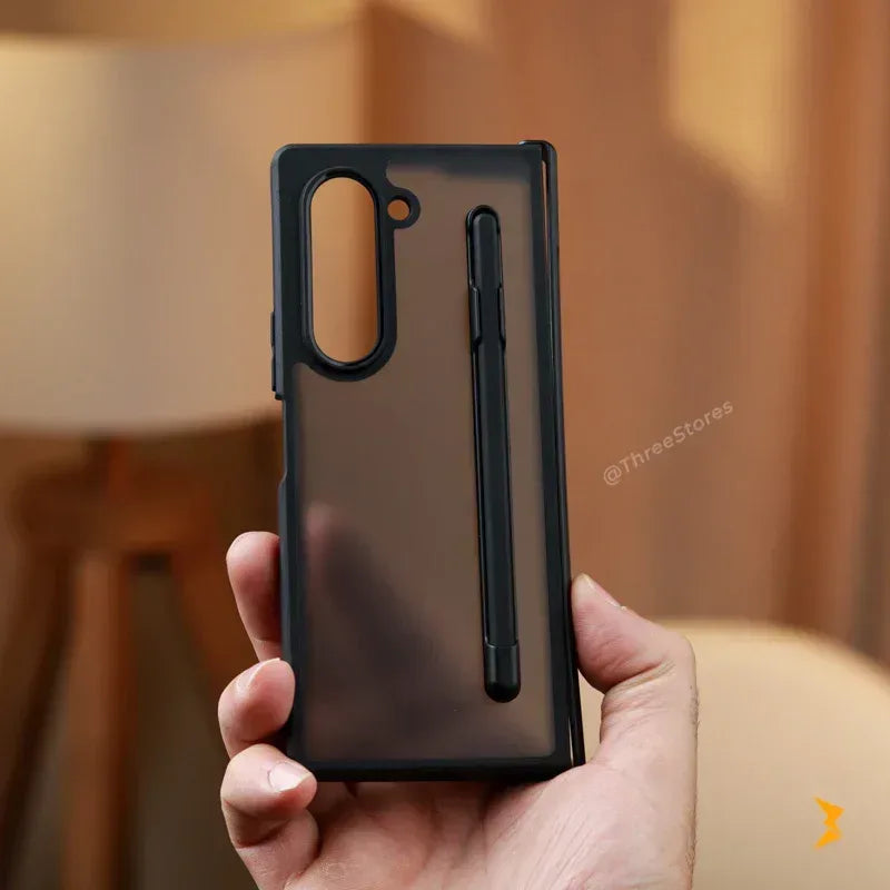 Pass Frosted S-Pen Case Samsung Z Fold 6 - Three