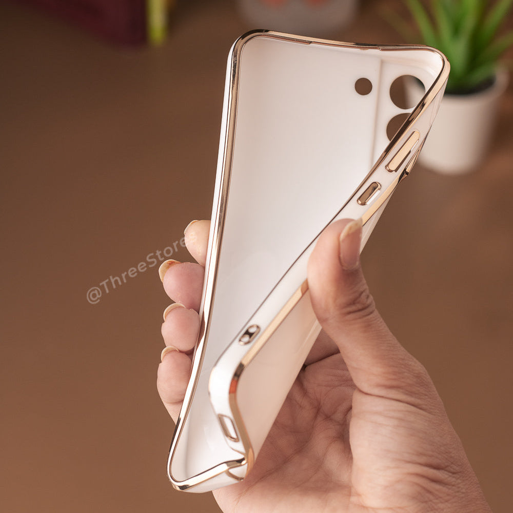 Plating Gold Lens Protection Case Samsung-10