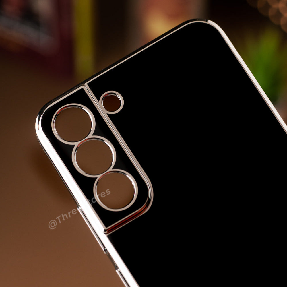 Plating Gold Lens Protection Case Samsung-5