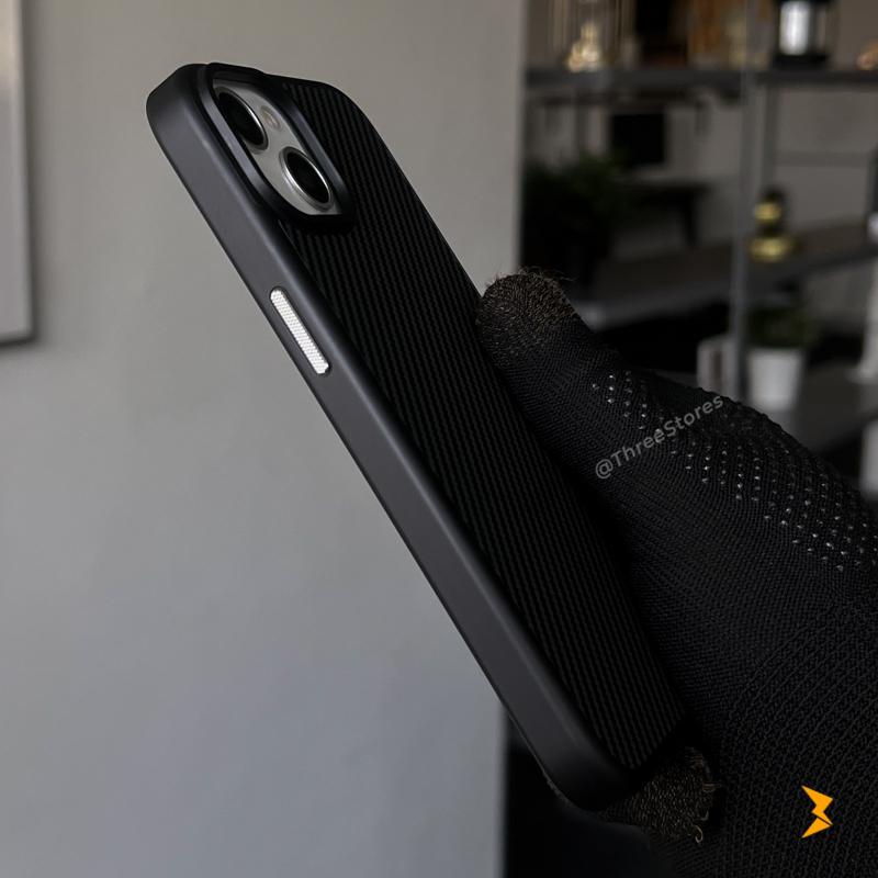 Plating Frame Carbon Magsafe Case iPhone 13/14