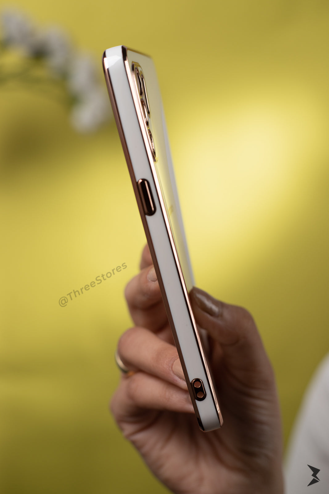 Plating Gold Lens Protection Case Oppo Reno 6 4g